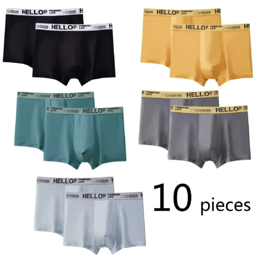 Boxer masculina 10 peças