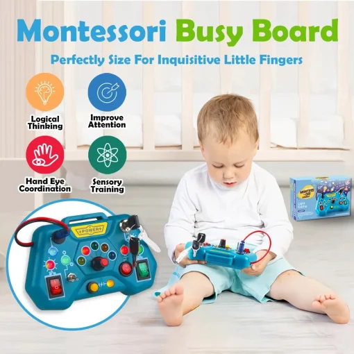 Brinquedos Ocupados Montessori para Crianças