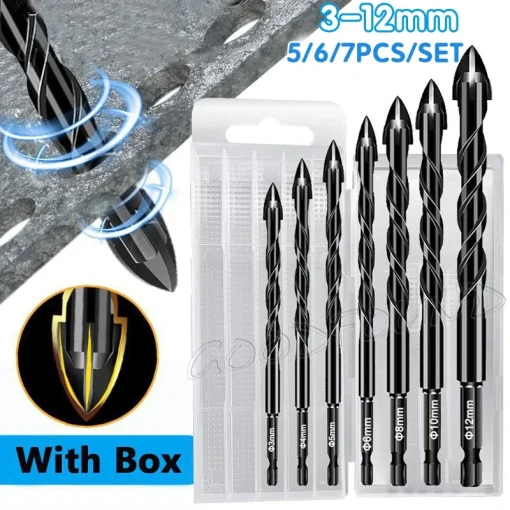 Brocas de Alvenaria Hex 14 Titanium