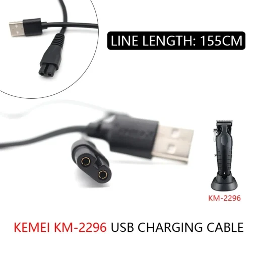 Cabo Carregador USB Kemei 2296