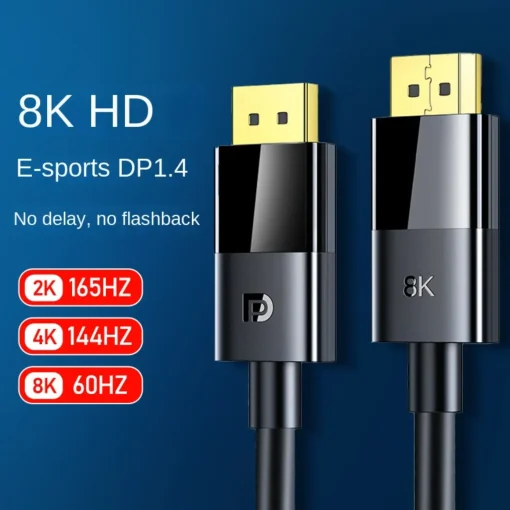 Cabo DisplayPort 8K DP 1.4Cable