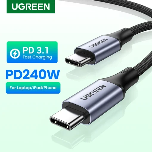 Cabo UGREEN USB Tipo C de 240 W