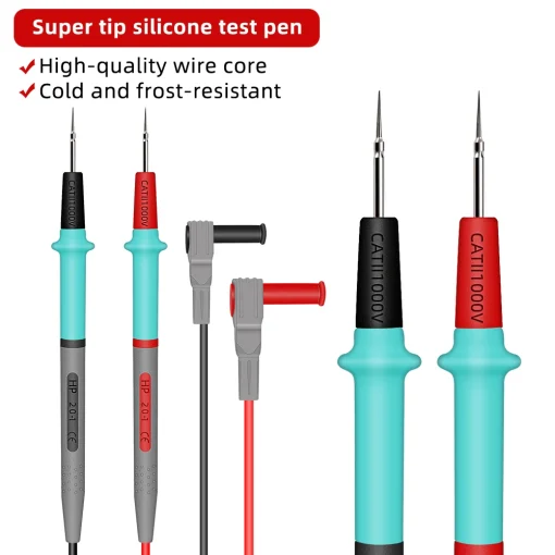 Cabo de teste de silicone 25A 1000V com comprimento