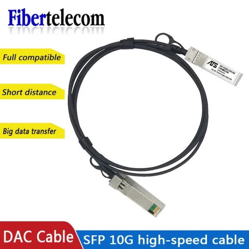 Cabos DAC passivos de cobre de conexão direta SFP+ 10G