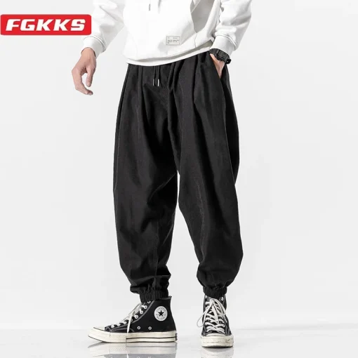 Calça Casuais Masculina FGKKS 2024