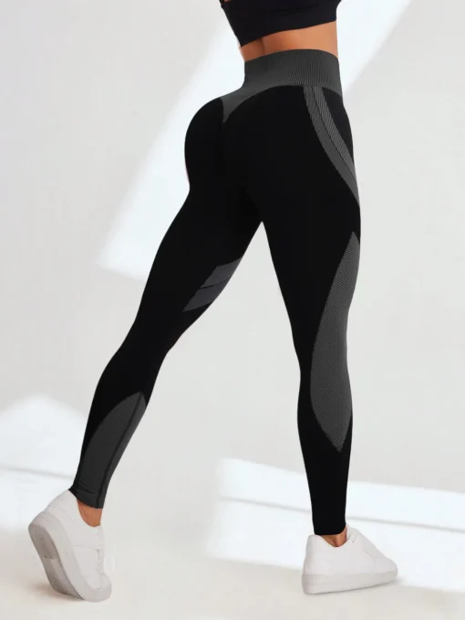 Calça Legging Feminina Yoga Sem Costura Colorida