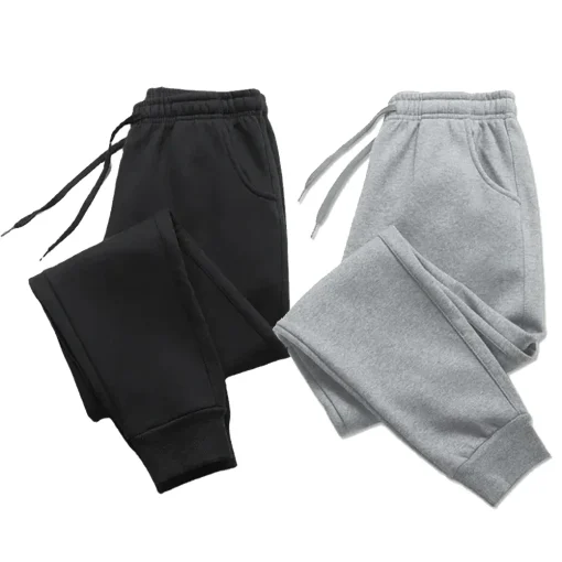 Calça Moletom Casual Masculina Inverno