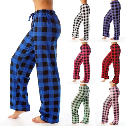 Calças de Pijama de Natal Femininas