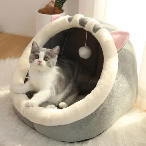 Cama para gato de sono profundo