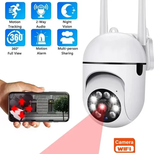 Câmera IP WiFi 3MP PTZ Home