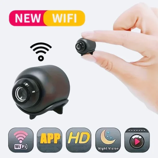 Câmera WiFi Mini HD 1080P Segurança