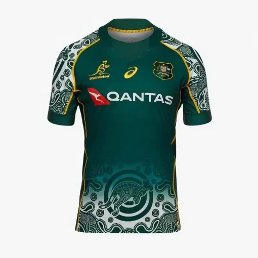 Camisa de Rugby Australiana 2024 3d