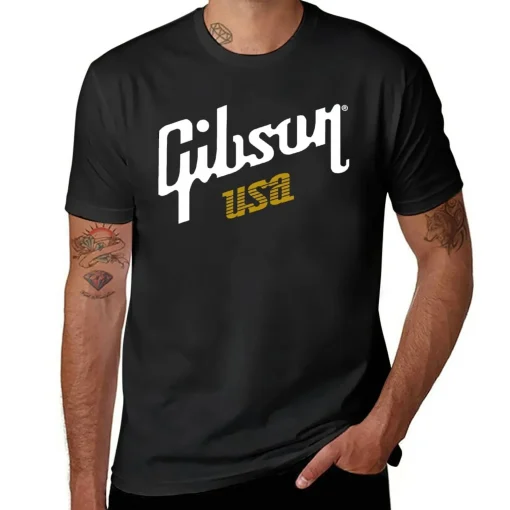 Camiseta 2024 New Gibson USA T-shirt