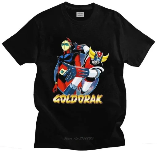 Camiseta T Masculina Anime Goldorak Grendizer