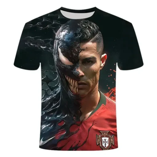 Camiseta Veneno CR7 Verão Grafite Masculina