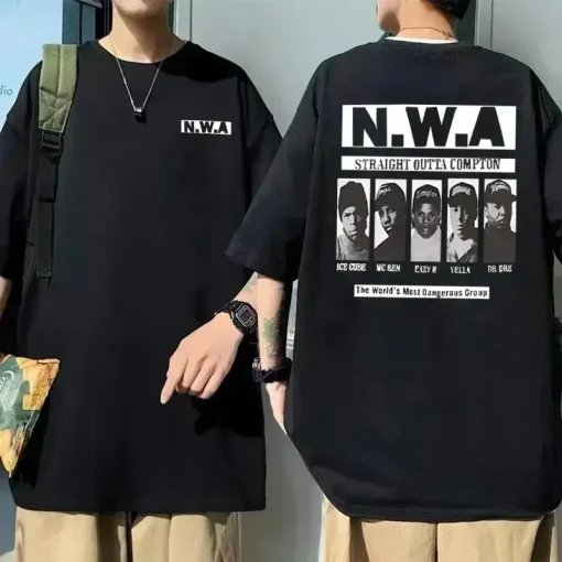 Camiseta Vintage N.W.A Gangsta Rap