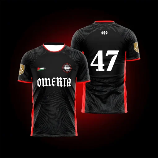 Camiseta de futebol OMERTA Sports 3D