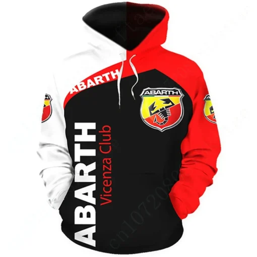 Camisola com Capuz Abarth Grande Harajuku Blusas