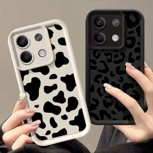 Capa de Celular Padrão Estampa de Leopardo para Xiaomi