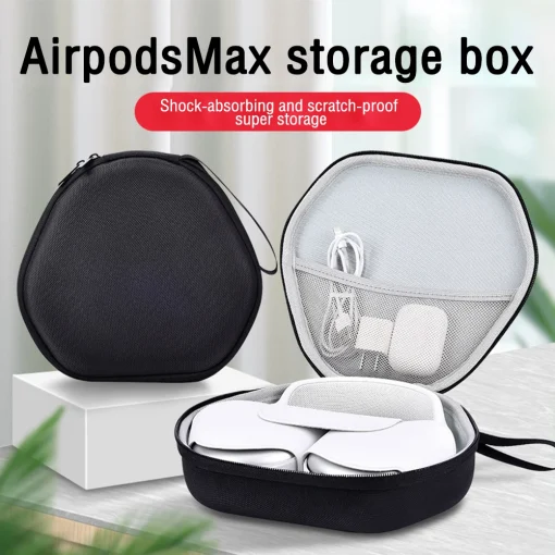 Capa p fone Airpods Max EVA Bluetooth