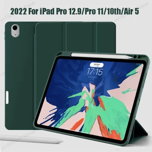 Capa para iPad Pro 11, 12.9, 13, Air 54, 10ª10.9 pol.