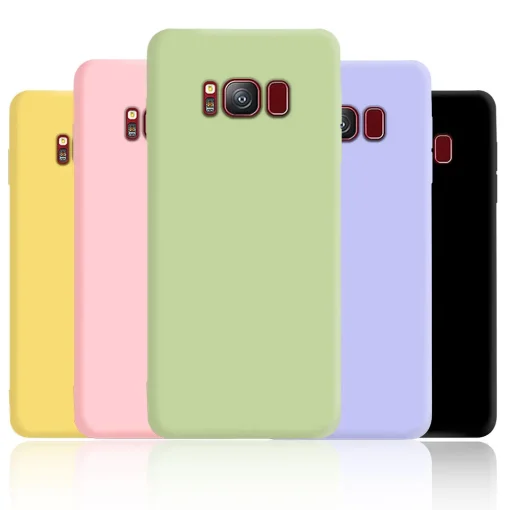 Capas Macias de Silicone Líquido para Samsung