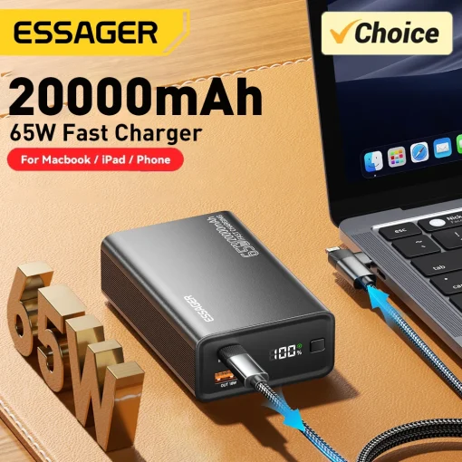 Carregador Portátil Essager 20000mAh