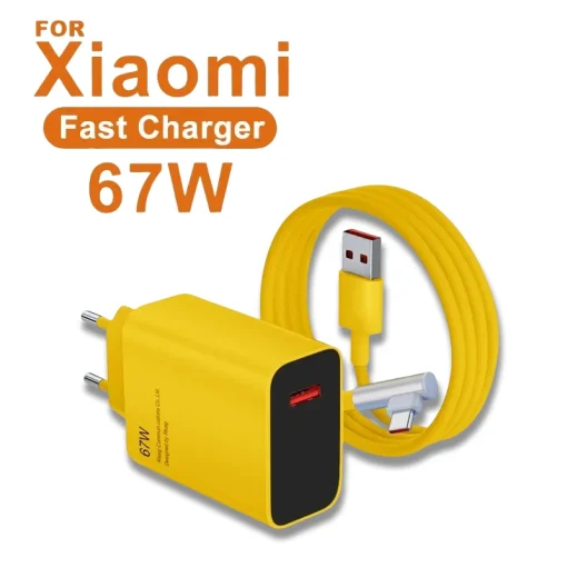 Carregador Rápido 67W Para Xiaomi