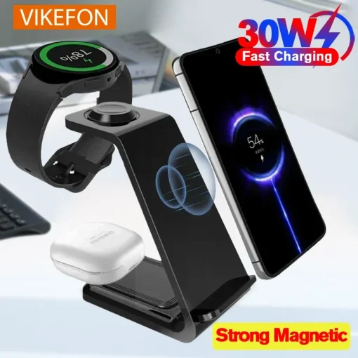 Carregador Sem Fio VIKEFON 30W