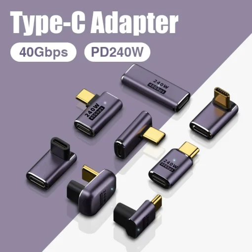 Carregador USB 4.0 PD 240W 8K 60Hz