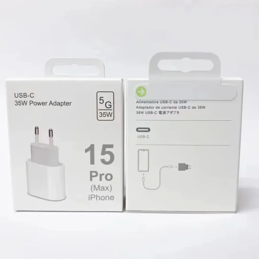 Carregador de parede rápido de 35W PD para iPhone