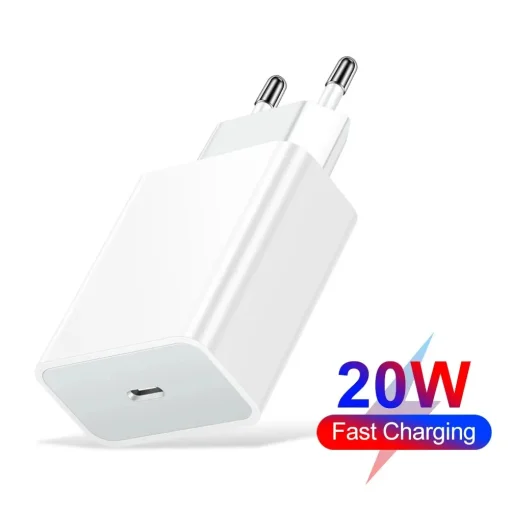 Carregador para telefone com PD 20W para carregamento rápido