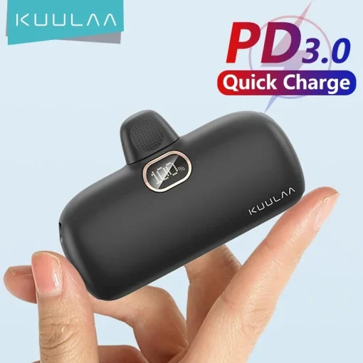 Carregador portátil KUULAA Mini 5000mAh