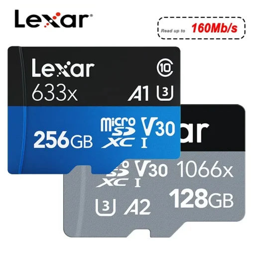 Cartão Micro SD Lexar 128GB 32GB 64GB 256GB 512GB