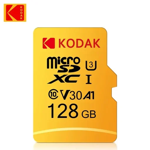 Cartão de Memória Micro SD KODAK Classe 10 128GB 4K