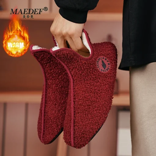 Chinelo de Inverno MAEDEF para Homens e Mulheres