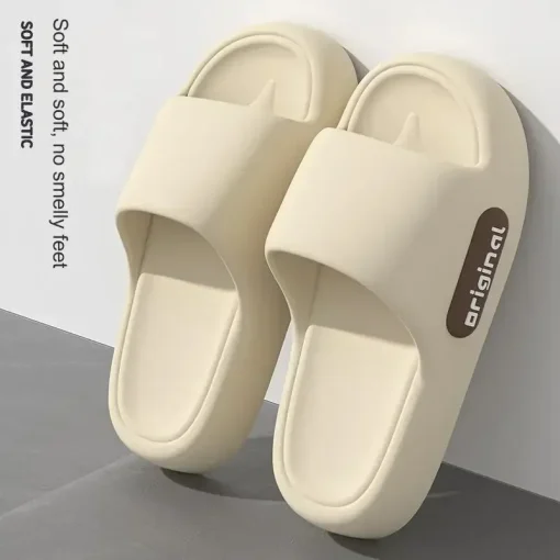 Chinelo nuvem de verão, feminino, interno, casual, antiderrapante