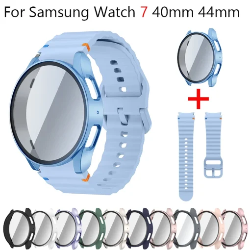 Cinta de Silicone para Samsung Galaxy Watch 7 40 44mm