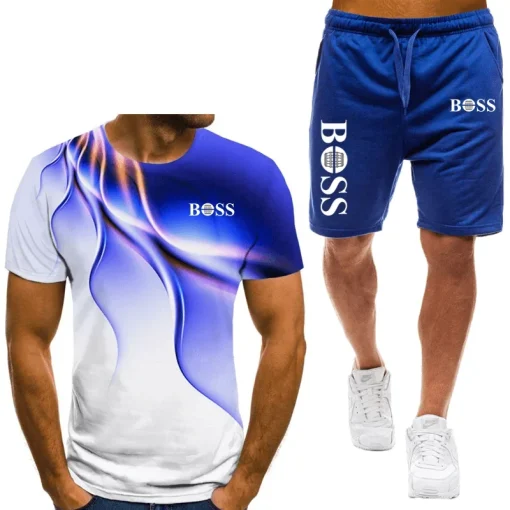 Conjunto Camiseta e bermuda Masculina