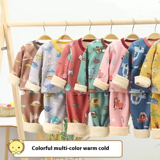 Conjunto Infantil de Roupa Íntima Acolchoada