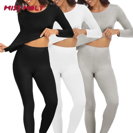 Conjunto Térmico Feminino para Frio Outono Inverno