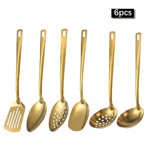 Conjunto de 26 utensílios de aço inoxidável p cozinha