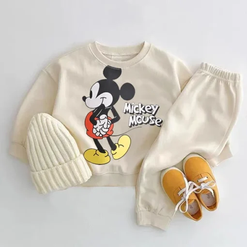 Conjunto de Moletom Infantil Mickey Mouse