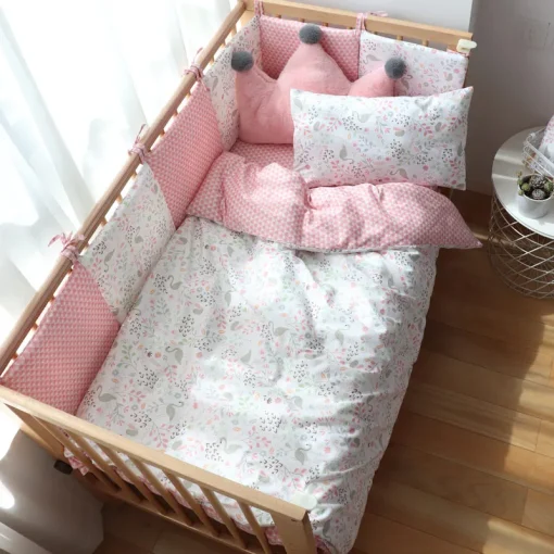 Conjunto de cama para bebê recém-nascido