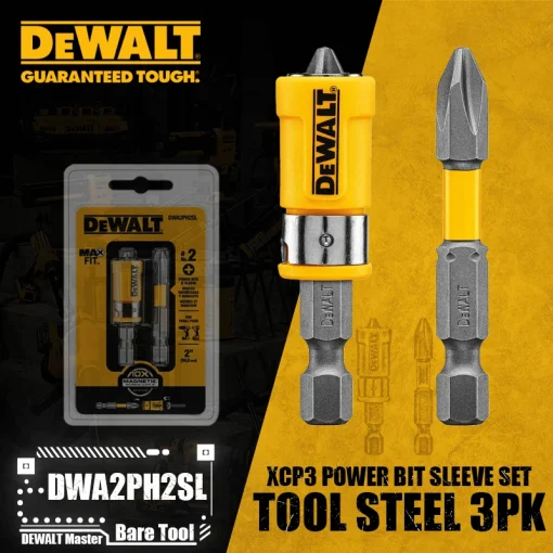 Conjunto de manga para bucha de força DEWALT DWA2PH2SL XCP3