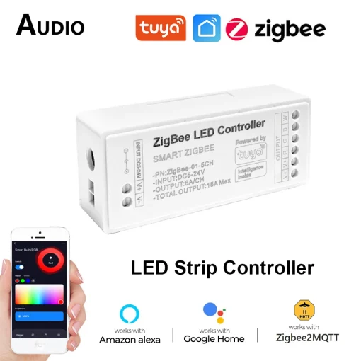 Controlador LED Zigbee 3.0 12V 24V