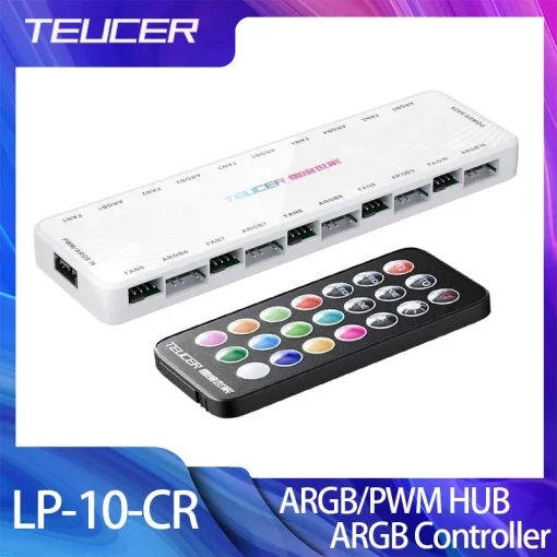 Controlador TEUCER LP-10 ARGBPWM HUB ARGB