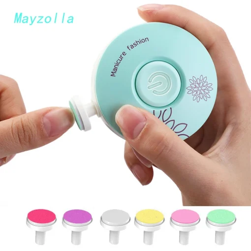 Cortador de unhas elétrico infantil para manicure