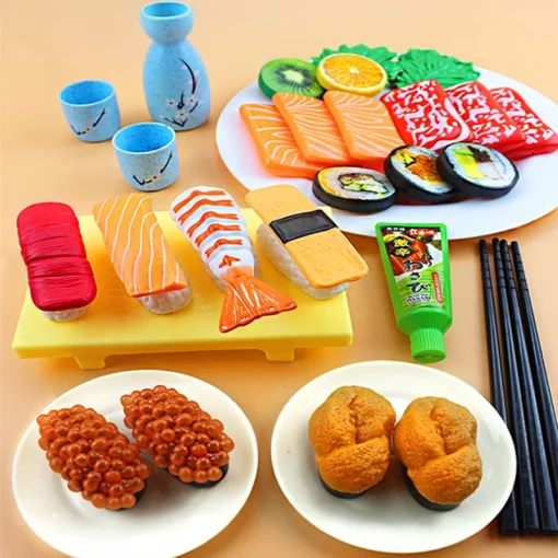 Cozinha Infantil Simulação Comida Brinquedo de Sushi