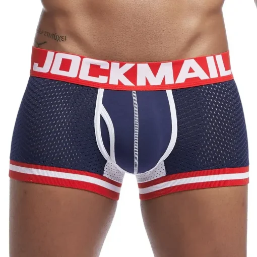 Cueca Boxer Masculina Verão Respirável